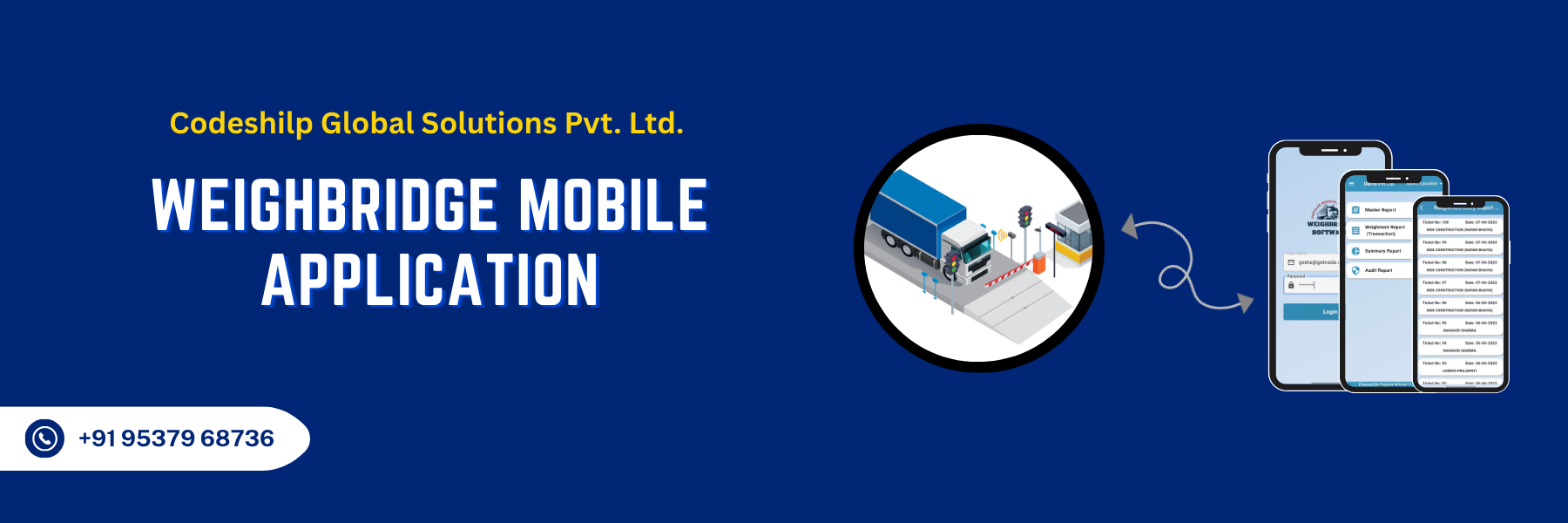 Weighbridge Mobile Application